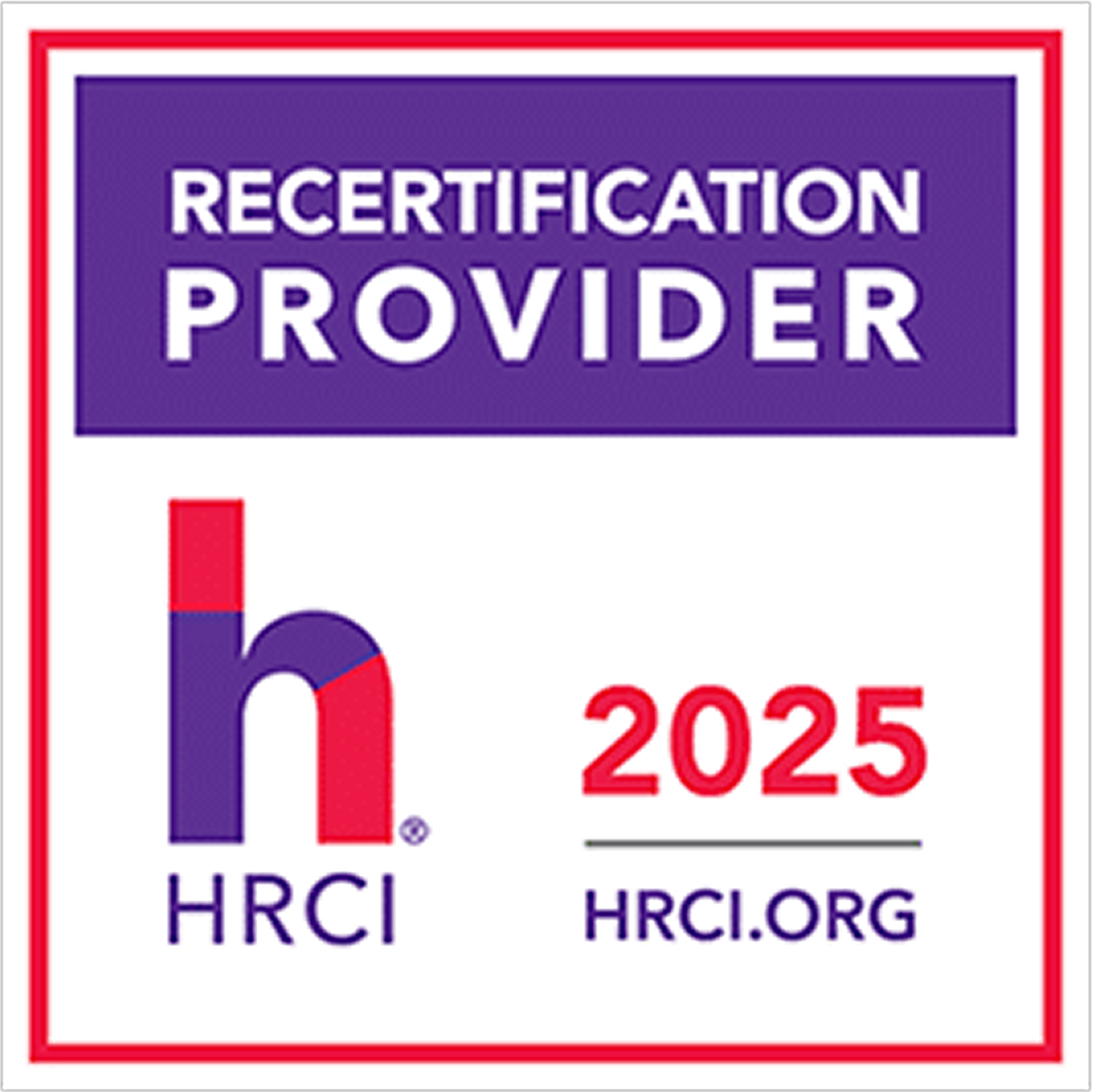 HRCI Approved Credits for Professionals