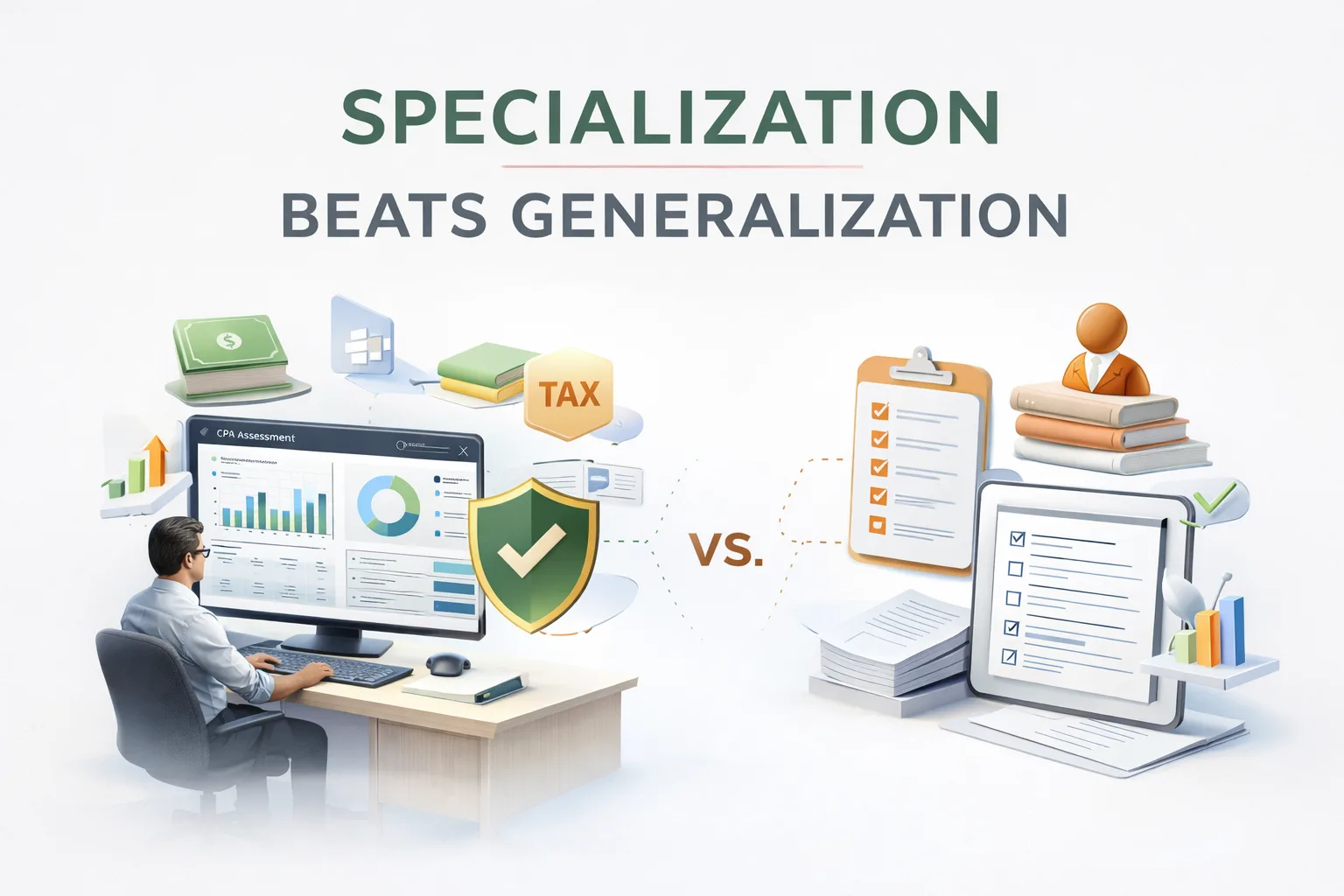 MYCPE ONE vs. The Field: Why Specialization Beats Generalization in Accounting Assessments