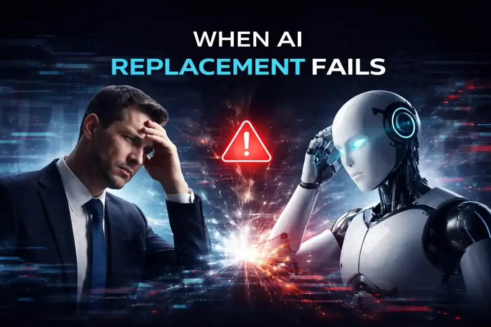 Why Replacing People with AI Is Backfiring and What Smart Companies Do Instead