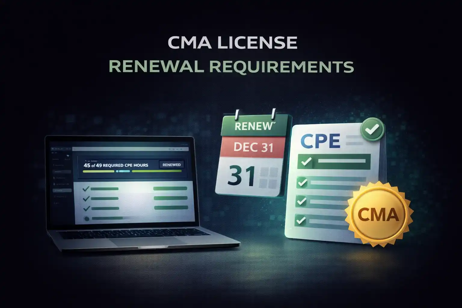 Updated CMA CPE Requirements For License Renewal In 2026