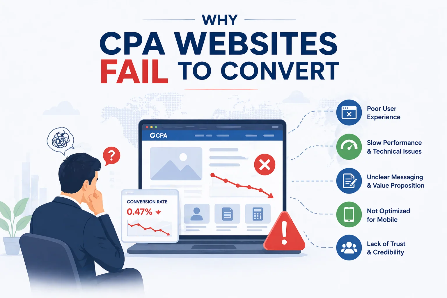 Why Most CPA Firm Websites Fail to Convert Visitors into Clients in 2026