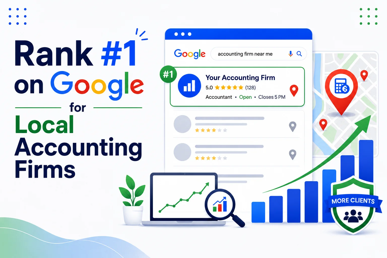 How to Rank #1 on Google for Local CPA Firms
