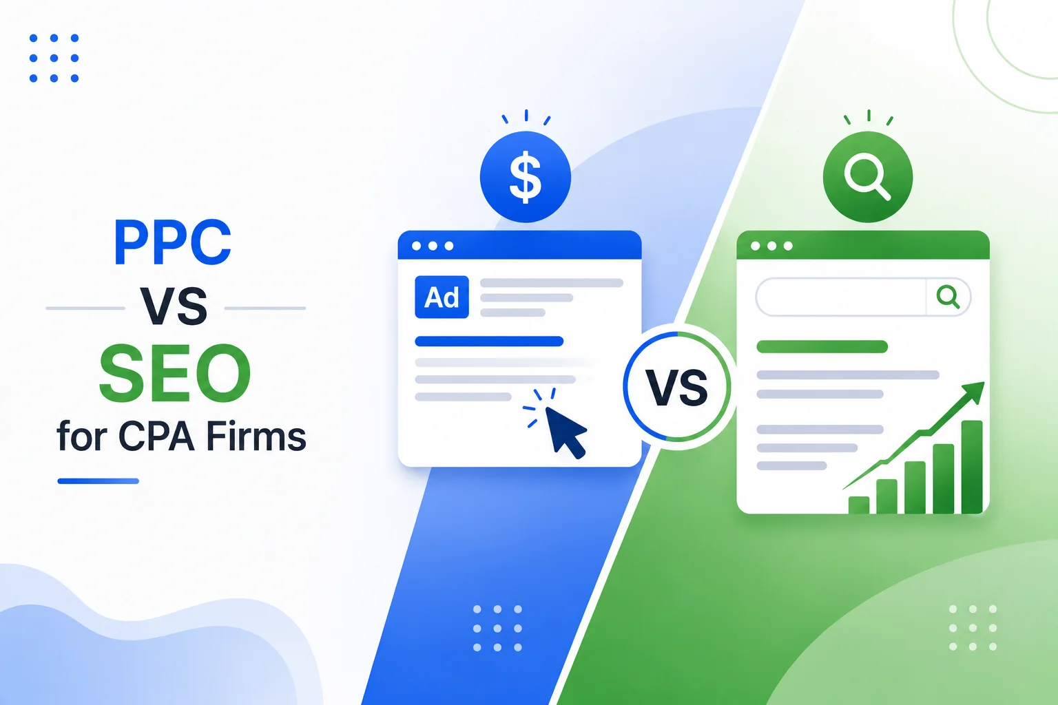 PPC vs SEO for CPA Firms: Which Gets Faster Results?