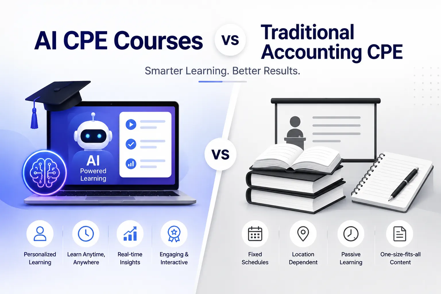 AI CPE Courses vs Traditional Accounting CPE: Which Delivers More Value?