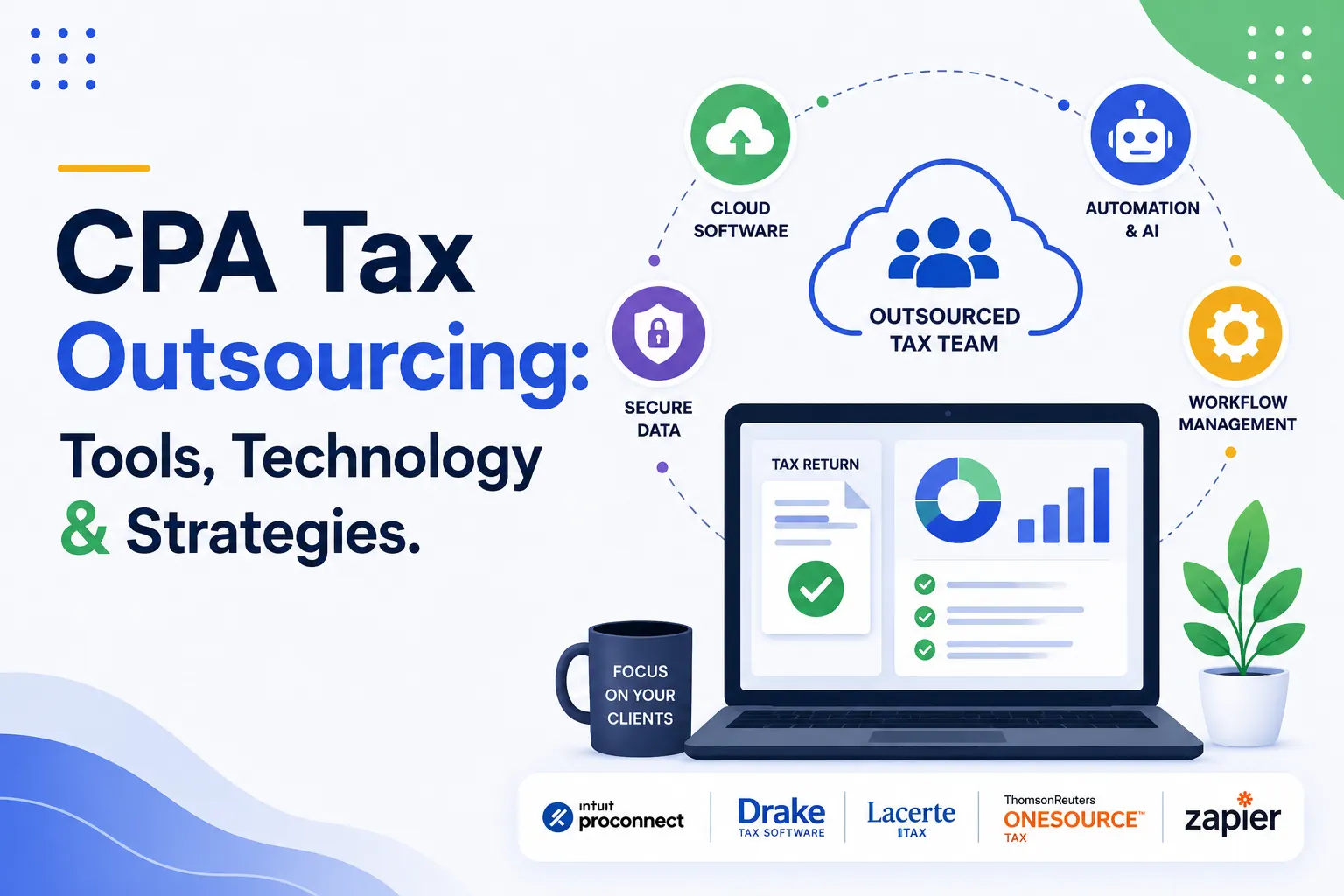 Benefits of Outsourcing Tax Preparation Work: Best Tools, Technology, and Strategies for CPA Firms