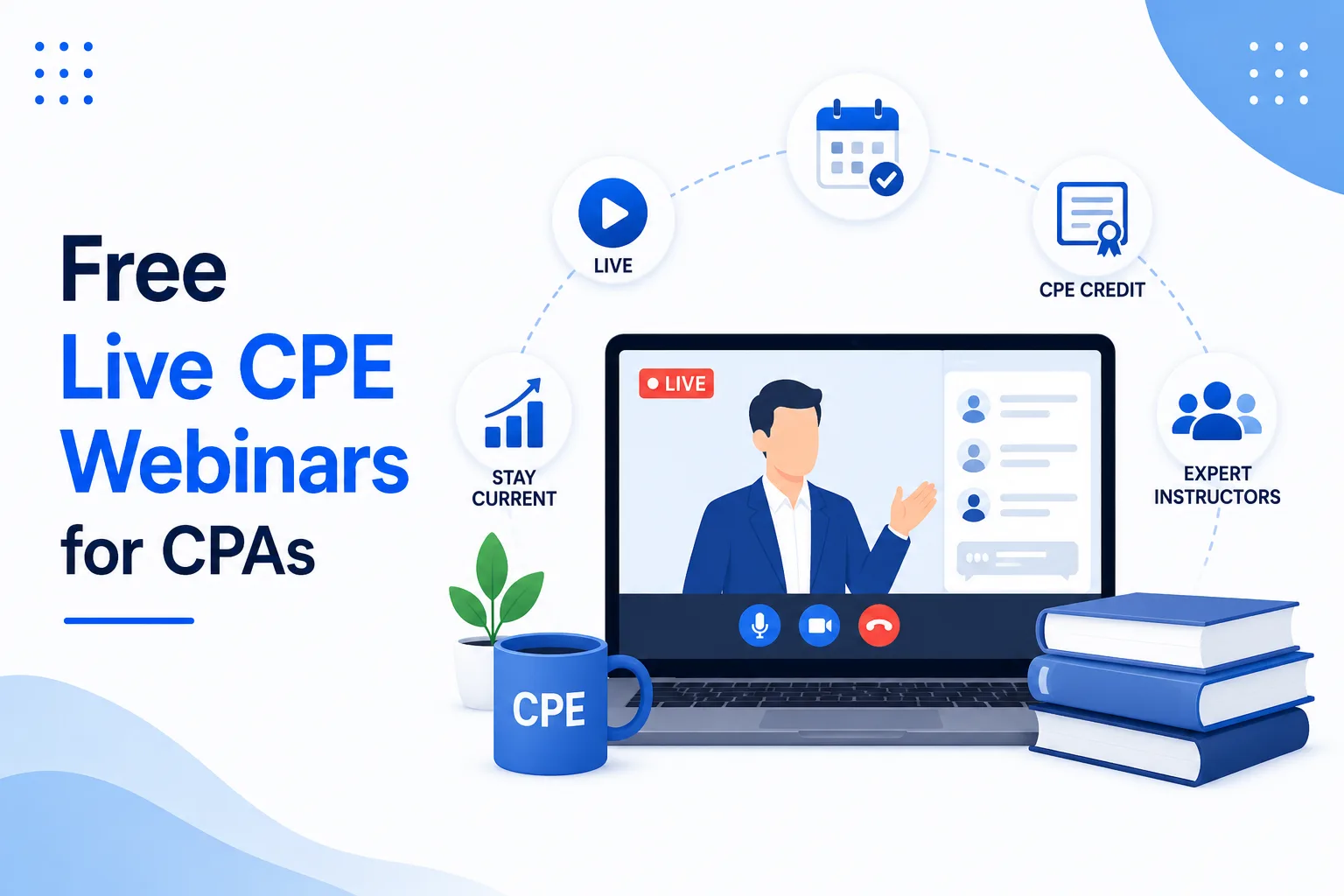 Top Rated Free Live CPE Webinars for Professionals (2026)