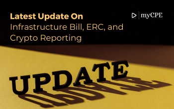 Latest Update On Infrastructure Bill, ERC, And Crypto Reporting