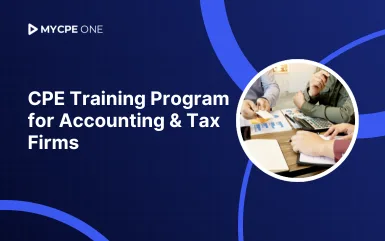 CPE Training Program for Accounting and Tax Firms (2026)