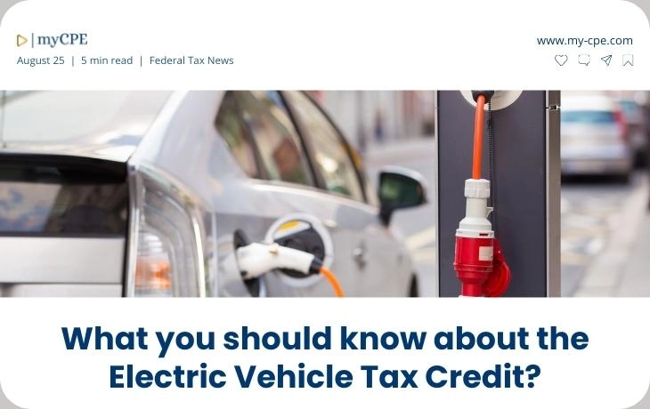 What you should know about the Electric Vehicle Tax Credit