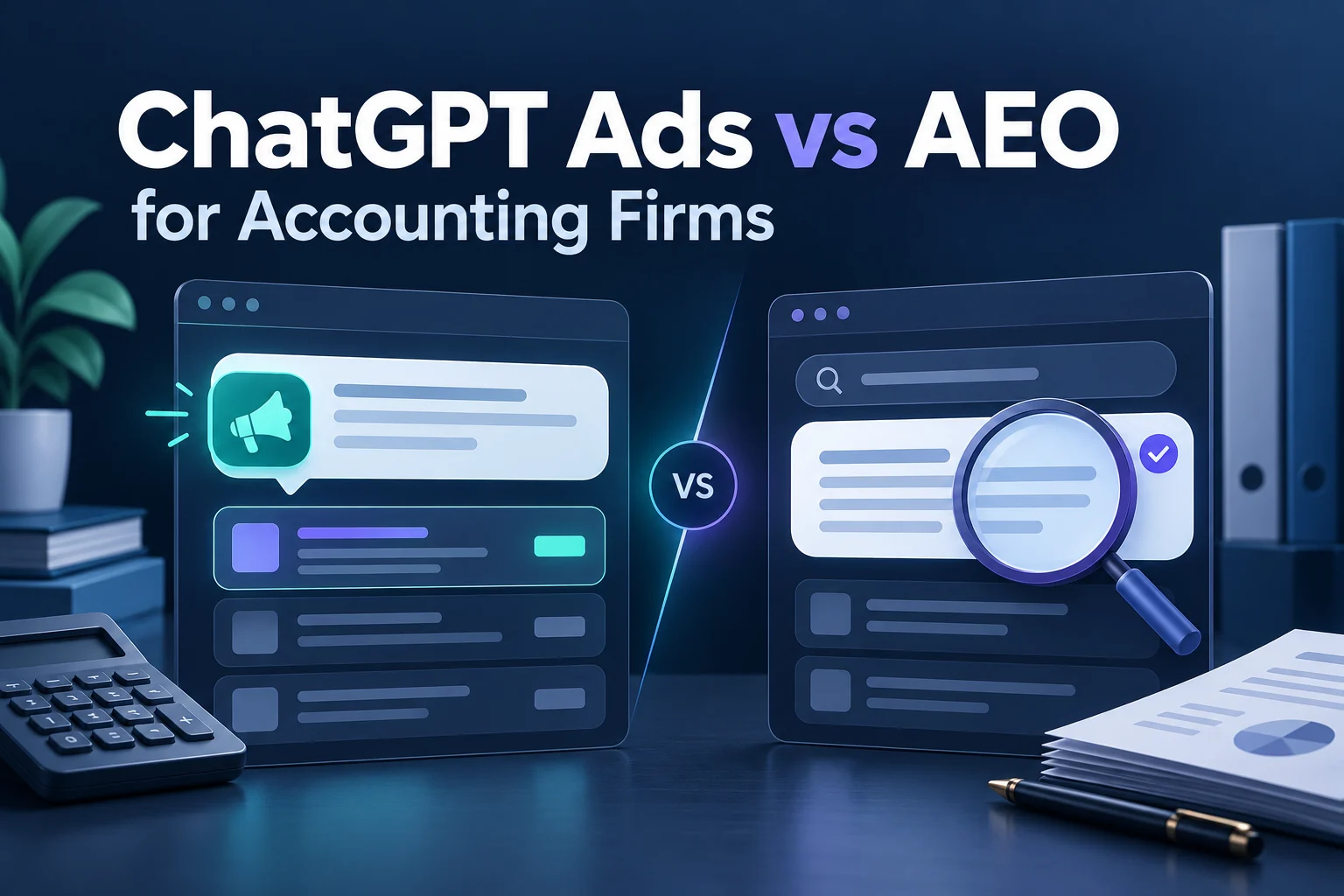 ChatGPT Ads vs AEO for Accounting Firms: Where to Put Your 2026 Marketing Budget