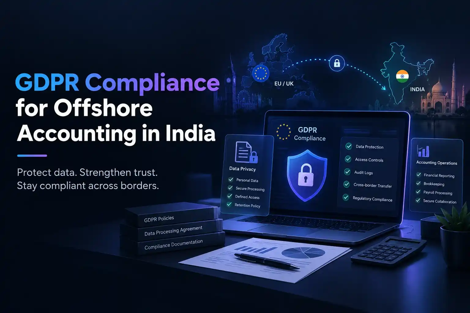 The Complete Compliance & GDPR Checklist for Offshore Accounting in India for Canadian Firms