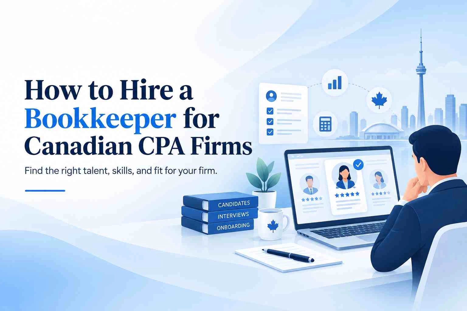 How to Hire a Bookkeeper for Your Canadian CPA Firm