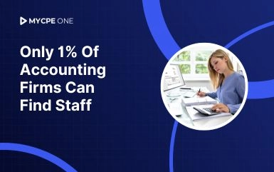 Only 1% of U.S. Accounting firms can find staff