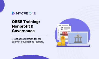 OBBB Training: Nonprofit & Governance