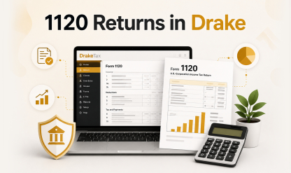 Drake Software 1120 Tax Prep Training