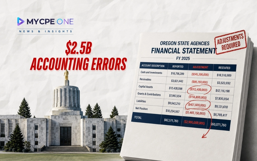 Oregon’s Clean Audit Came With a $2.5B Accounting Error