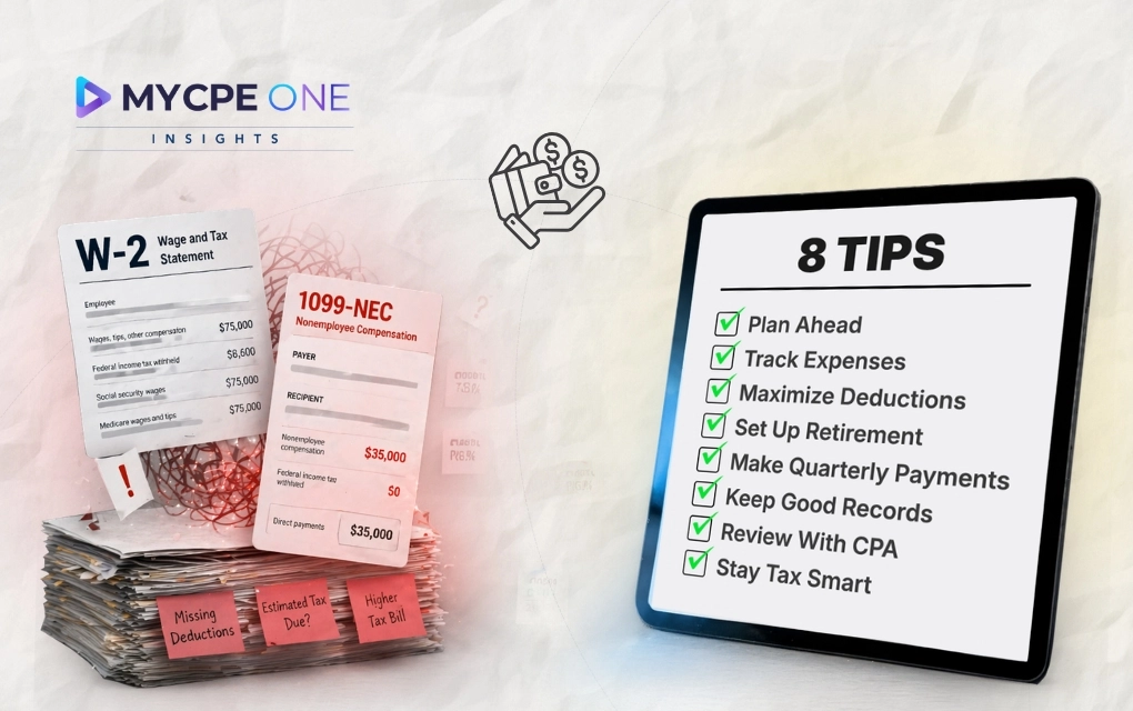 8 Invincible Tips to Avoid the W2 + 1099 Tax Trap