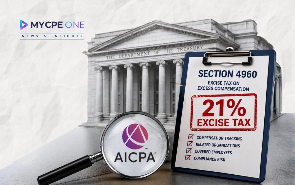 AICPA Questions IRS Approach to Section 4960 Tax Changes