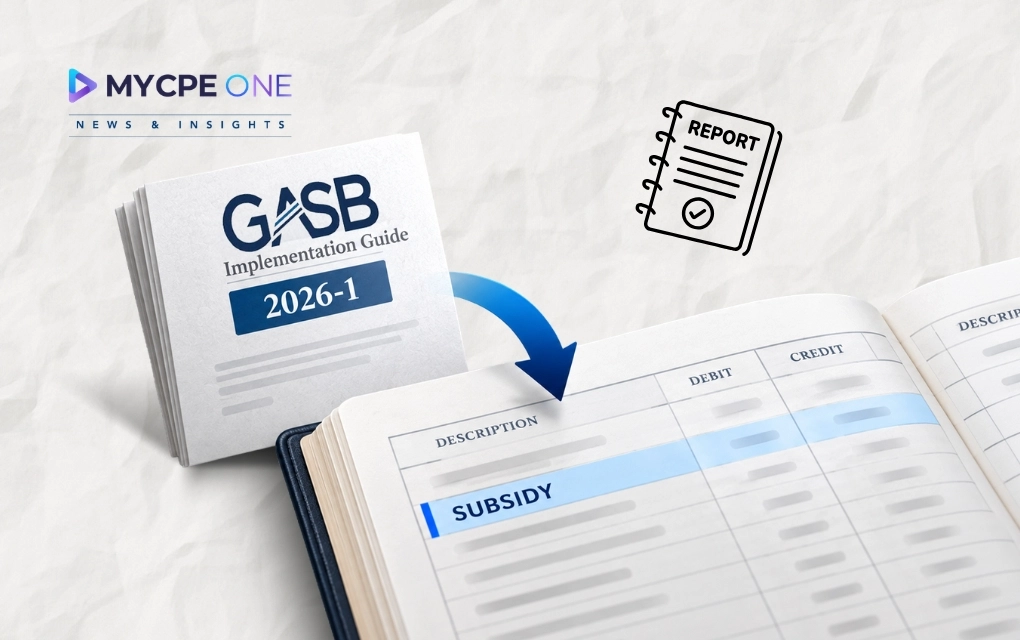 GASB Puts Subsidy Reporting Back on the Ledger