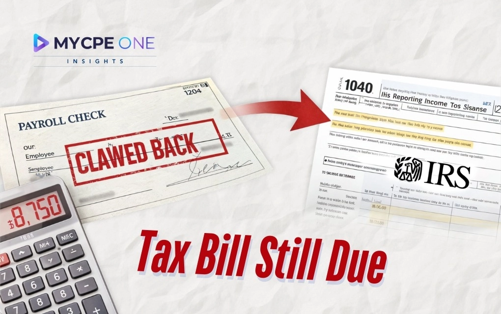 When Compensation Reverses but the Tax Bill Doesn’t