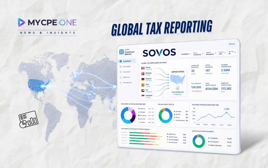 Sovos Unveils Global Compliance Network for Real-Time Tax Reporting
