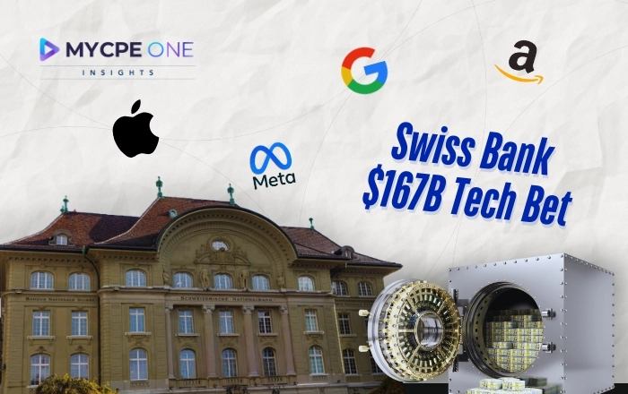 How the Switzerland Central Bank Built a $167B US Tech Stash