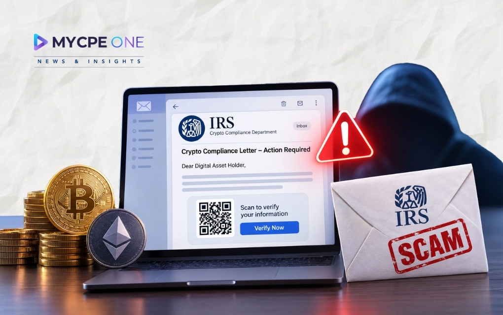 Crypto Scammers Go Old School with Fake IRS Letters
