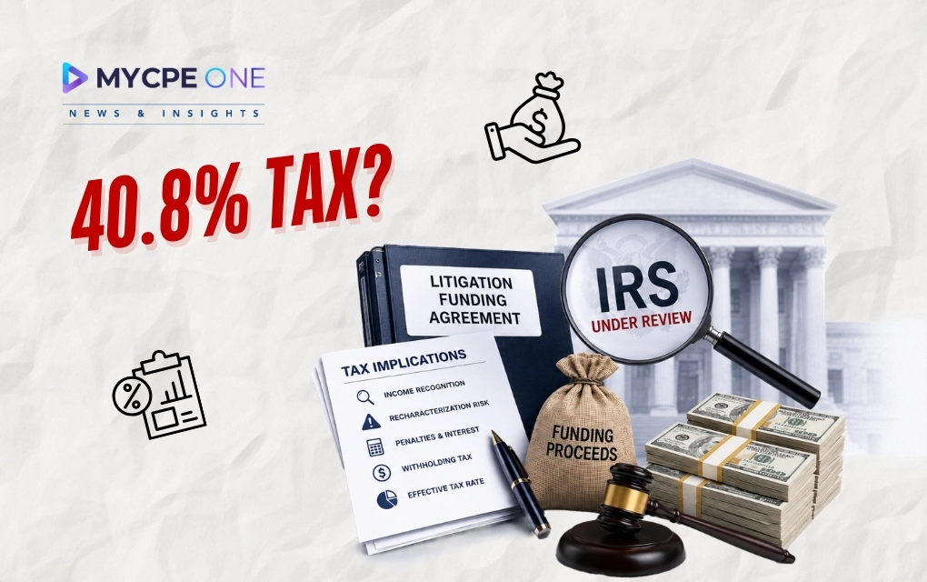 The Tax Side of Litigation Funding Transactions