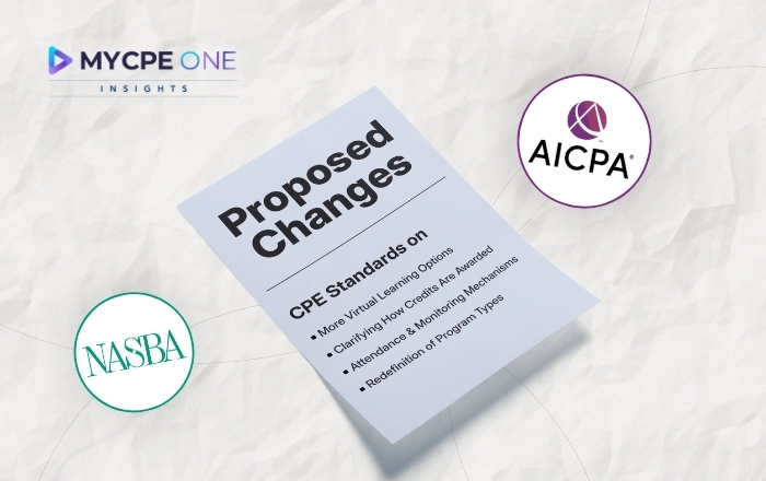 NASBA and AICPA Propose Changes to CPE Standards