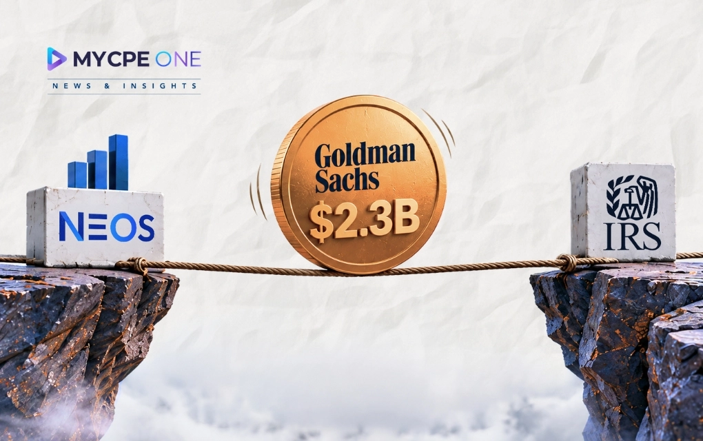 Is Goldman’s $2.3 Billion Neos Bet on Shaky Tax Ground?