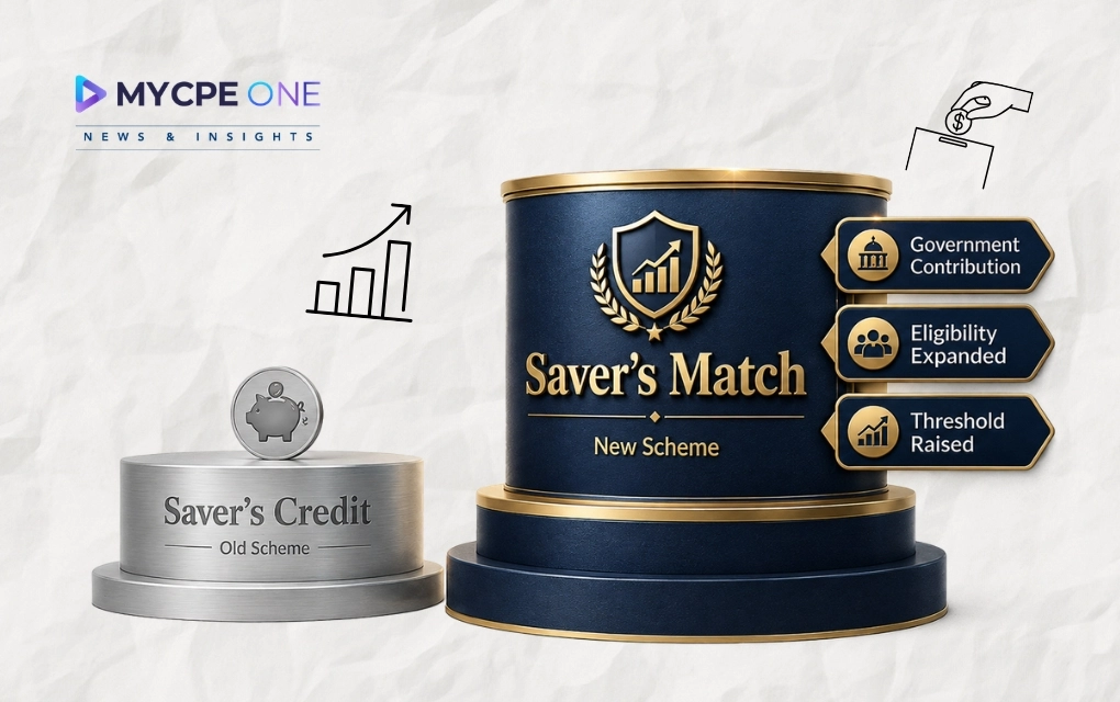 IRS Sets the Stage for the New Saver’s Match