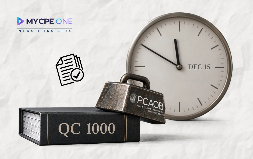 PCAOB Takes Some Weight Off QC 1000 Before the Clock Runs Out