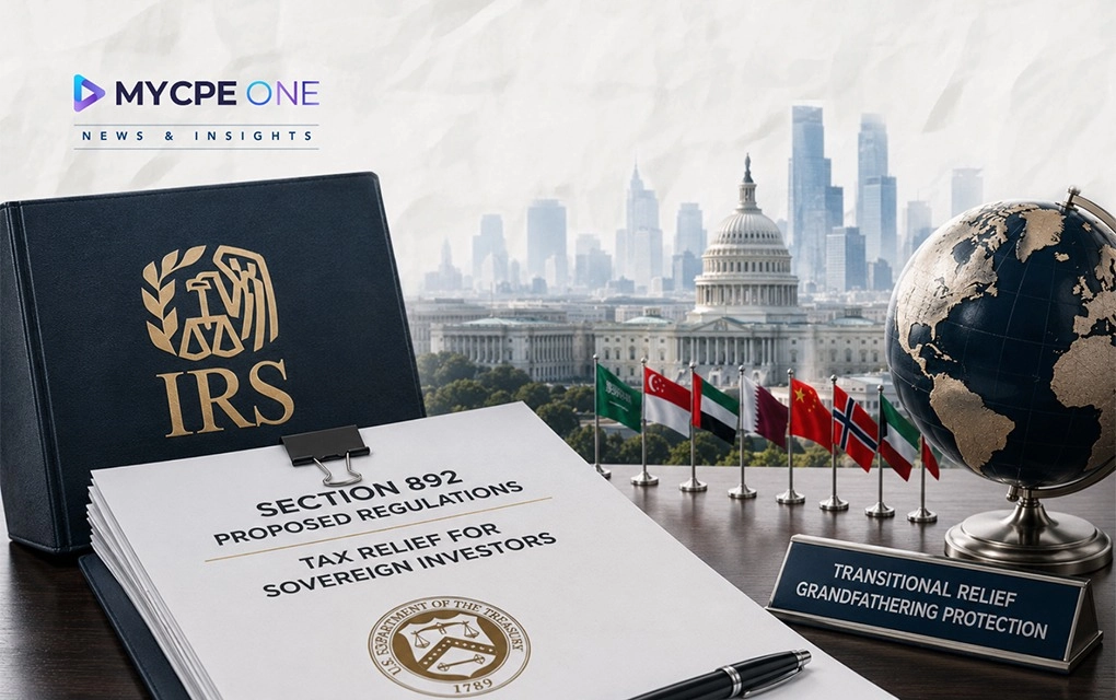 IRS Offers Section 892 Tax Relief to Sovereign Investors