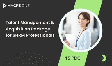 Talent Management & Acquisition Package for SHRM Professionals