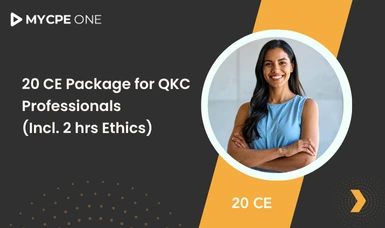 20 CE Package for QKC Professionals (Incl. 2 hrs Ethics)
