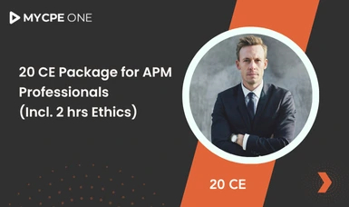20 CE Package for APM Professionals (Incl. 2 hrs Ethics)