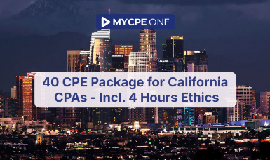 California CPA 40 CPE Ethics Courses