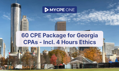 60 CPE Package for Georgia CPAs - Incl. 4 Hours Ethics