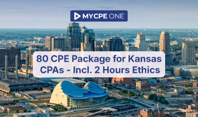80 CPE Package for Kansas CPAs - Incl. 2 Hours Ethics