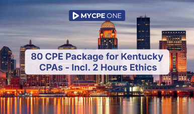 80 CPE Package for Kentucky CPAs - Incl. 2 Hours Ethics