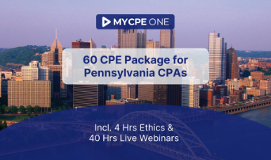 60 CPE Package for Pennsylvania CPAs