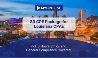 80 CPE Package for Louisiana CPAs
