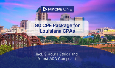80 CPE Package for Louisiana CPAs