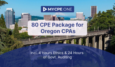 80 CPE Package for Oregon CPAs