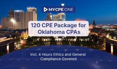 120 CPE Package for Oklahoma CPAs