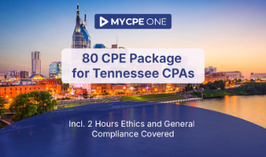 80 CPE Package for Tennessee CPAs