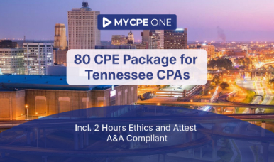 80 CPE Package for Tennessee CPAs