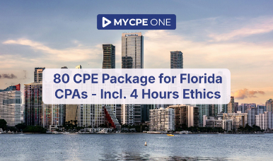 80 CPE Package for Florida CPAs - Incl. 4 Hours Ethics