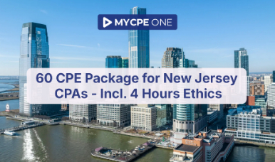 60 CPE Package for New Jersey CPAs - Incl. 4 Hours Ethics