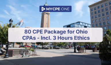 80 CPE Package for Ohio CPAs - Incl. 3 Hours Ethics